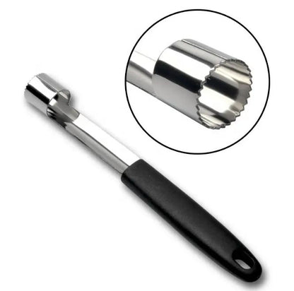 Stainless Steel Apple Corer, Silver - Easy and Efficient Core Removal V1237-ZY-506-0308