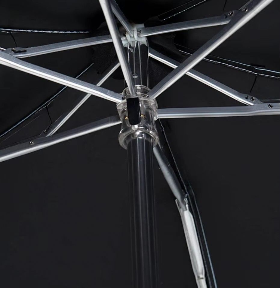 Automatic Umbrella Elegant Black, 110 cm for Style Conscious V1237-ZY-506-0310