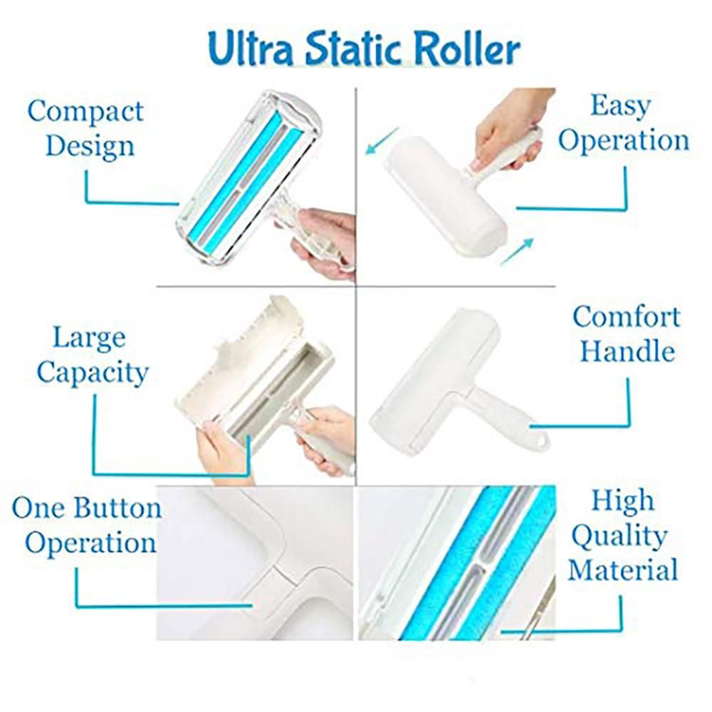 Pet Hair Roller Remover for Dogs and Cats, Blue V1237-ZY-506-0316