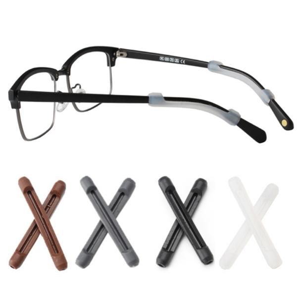 4 Pcs Anti-Slip Silicone Nose Pads for Glasses, Wear-Resistant V1237-ZY-506-0325