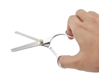Hairdressing scissors stainless steel thinning scissors, silver V1237-ZY-506-0327