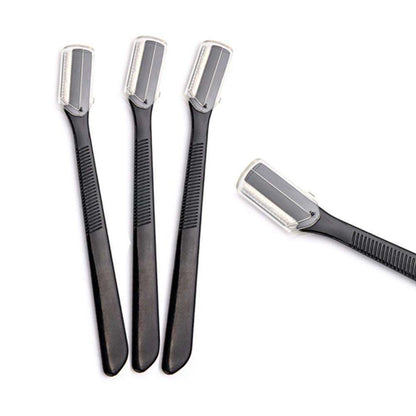 12 pcs Eyebrow Knives, Black V1237-ZY-506-0328