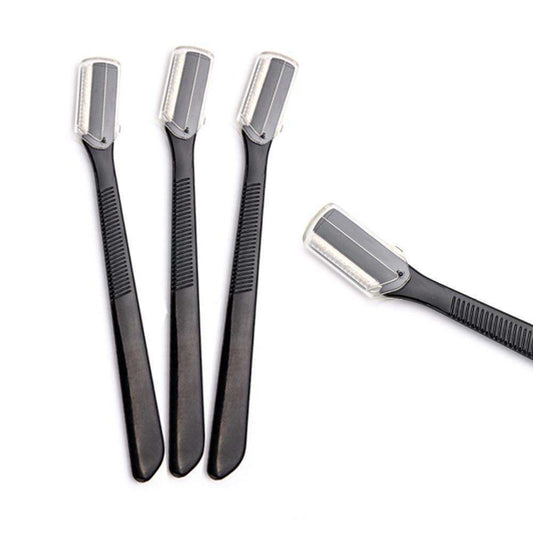 12 pcs Eyebrow Knives, Black V1237-ZY-506-0328