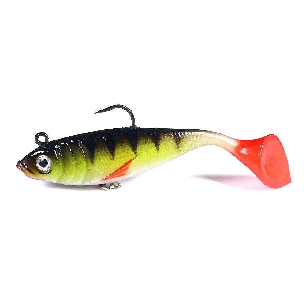 3-Pack Fishing Jigs for Pike and Perch, 10cm, MultiColor V1237-ZY-506-0332