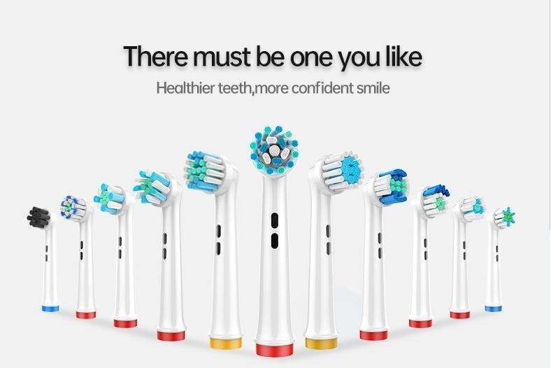 12-pack Toothbrush Heads Compatible with Oral-B V1237-ZY-506-0340