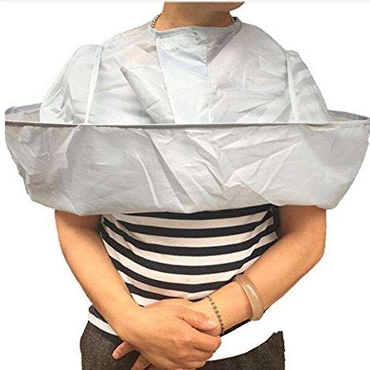 Hairdressing cape, cutting cape umbrella, silver V1237-ZY-506-0343