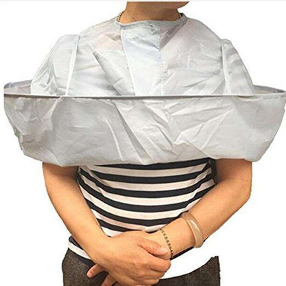 Hairdressing cape, cutting cape umbrella, silver V1237-ZY-506-0343