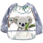 Baby Sleeved Bibs - Protects Clothes During Play & Mealtime, MultiColor V1237-ZY-506-0344