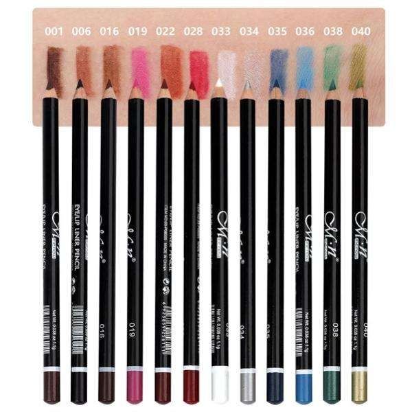 12pcs MultiColor Eyeliner Lipliner Eye Pencil Lip Pencil Makeup V1237-ZY-506-0367