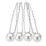 20 Pcs Wedding Hairpins with Pearls in White V1237-ZY-506-0375
