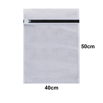 2pcs White Laundry Bags for Underwear, 40 x 50 cm V1237-ZY-506-0376