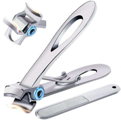 Nail Clippers for Thick Nails Silver, Avoid Complicated Trimming V1237-ZY-506-0383