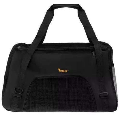 Pet Carrier Transport Bag, Black - Safe and Comfortable for Pets V1237-ZY-506-0387
