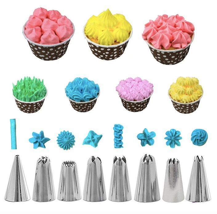 Blue Tulle Set with Liquor Bag, Liquor Tweezers, and Dough Scraper, 14 Pieces V1237-ZY-506-0390
