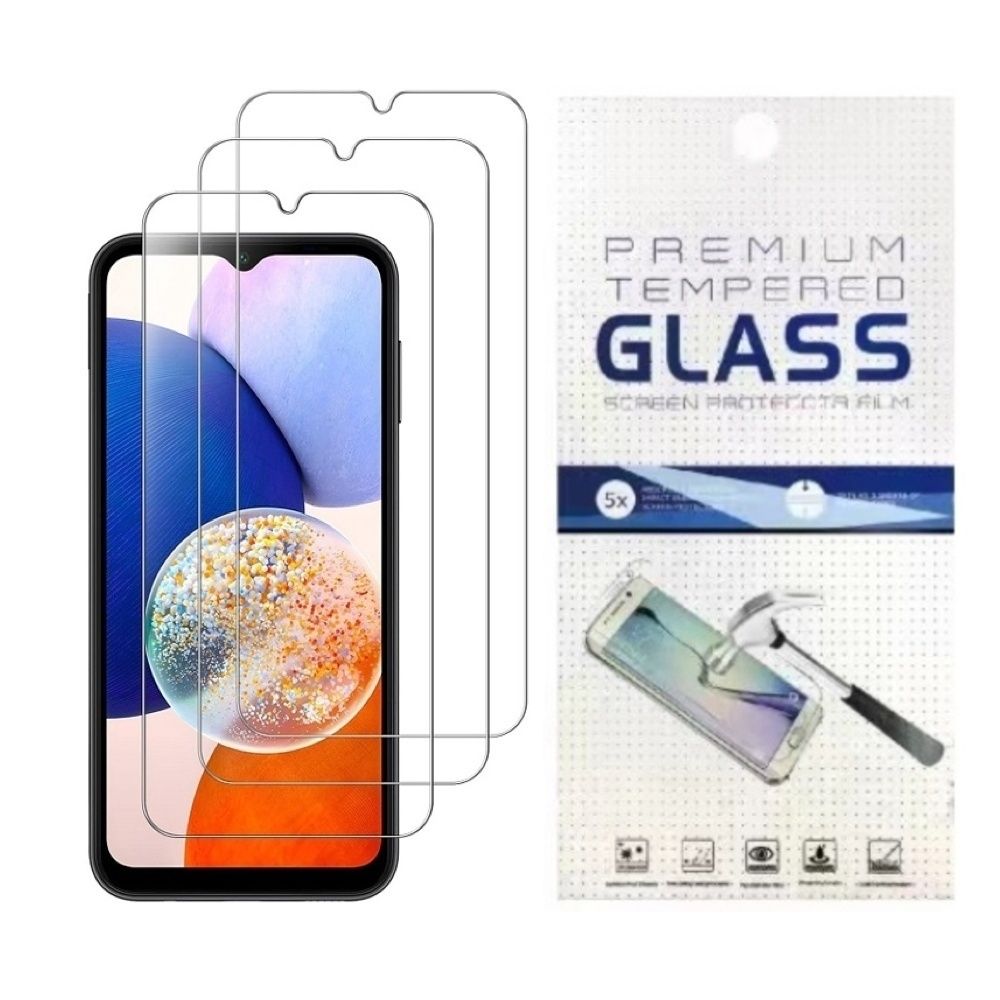 2pcs Tempered Glass Screen Protector for Samsung Galaxy A52S, Transparent V1237-ZY-506-0391