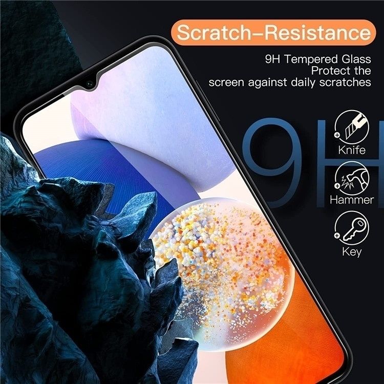 2pcs Tempered Glass Screen Protector for Samsung Galaxy A52S, Transparent V1237-ZY-506-0391