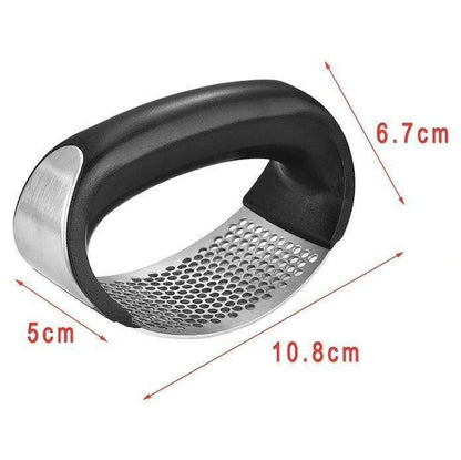 Black Steel Garlic Press V1237-ZY-506-0392