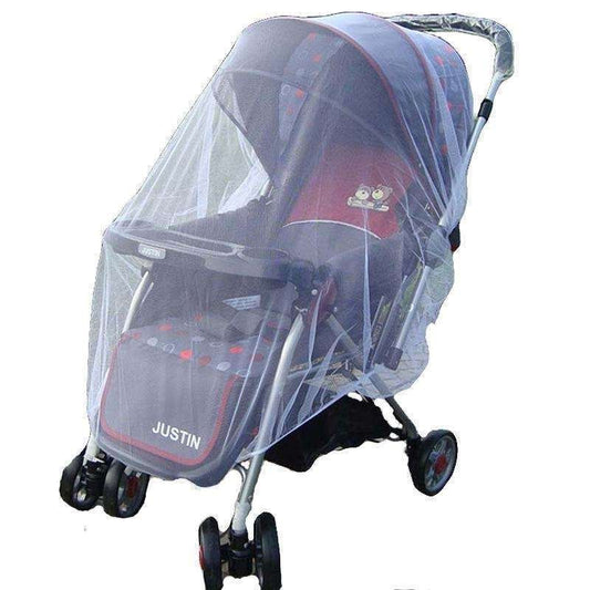 Universal White Mosquito Net for Stroller, Insect Net Compatible with Most Brands V1237-ZY-506-0398