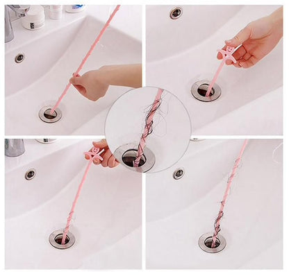 Drain cleaner for sink bathtub shower, MultiColor V1237-ZY-506-0404