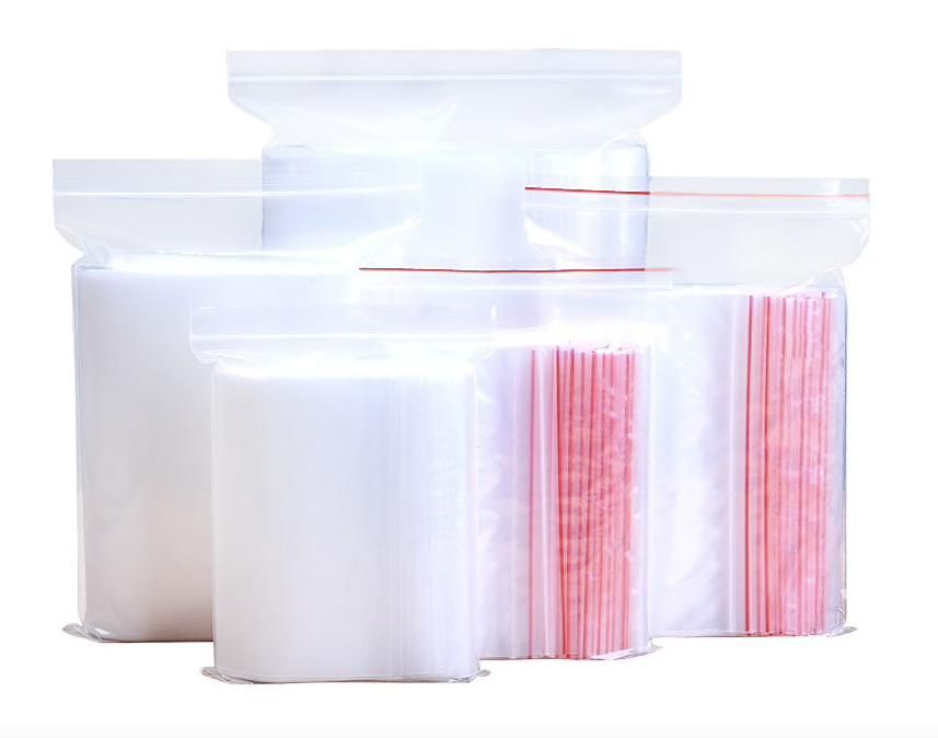 100-Pack 4x6cm Ziplock Bags Transparent V1237-ZY-506-0407