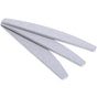 5-pack Nail File Half Moon Zebra, 100/100, Grey V1237-ZY-506-0409