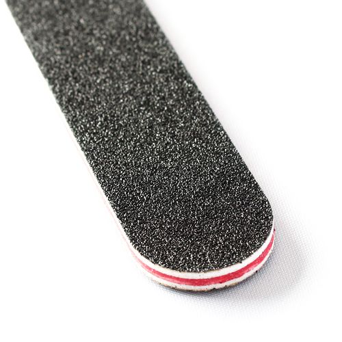 3pcs Straight Double-Sided Files 100/180 Grit, Black V1237-ZY-506-0411