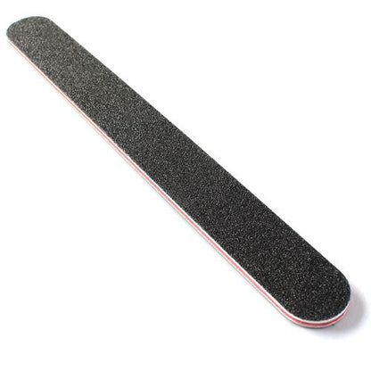 3pcs Straight Double-Sided Files 100/180 Grit, Black V1237-ZY-506-0411