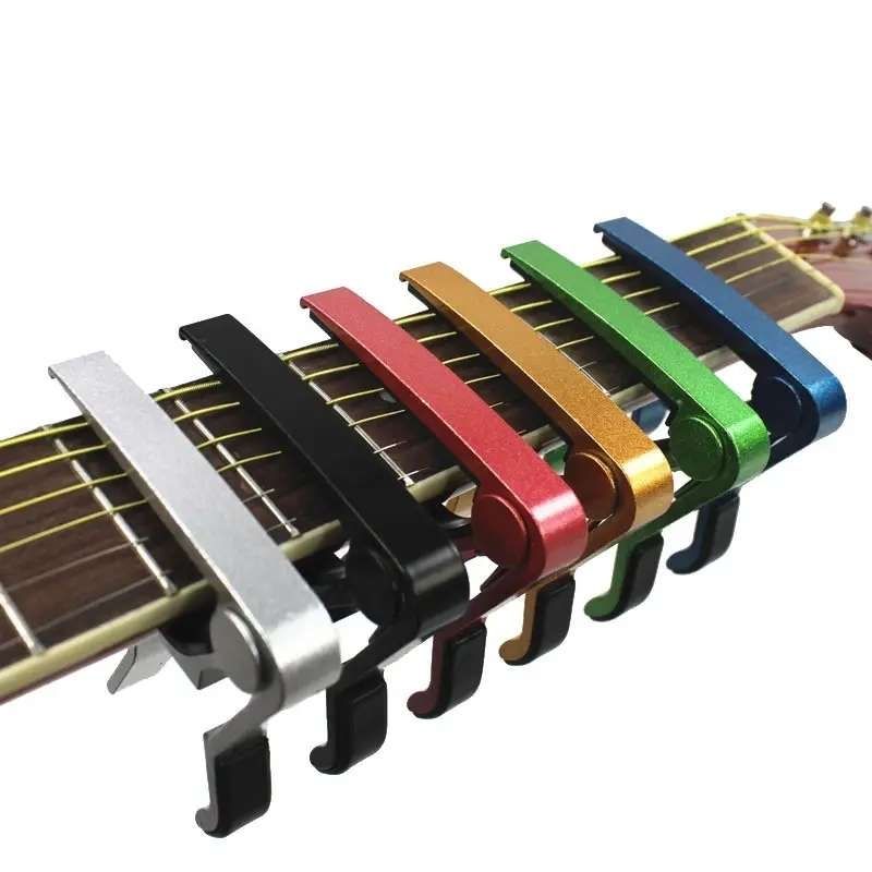 Black Guitar Capo, Change Pitch Play with Style V1237-ZY-506-0413
