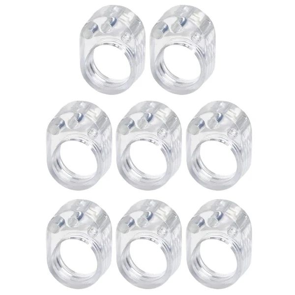 8-Pack Clear Door Handle Stops, 1.57\ V1237-ZY-506-0415