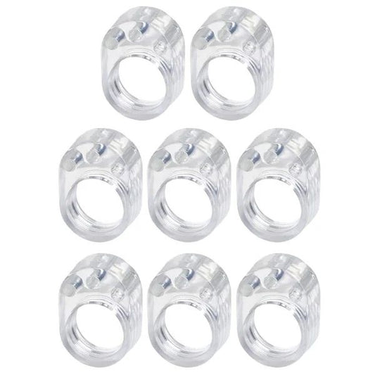 8-Pack Clear Door Handle Stops, 1.57\ V1237-ZY-506-0415