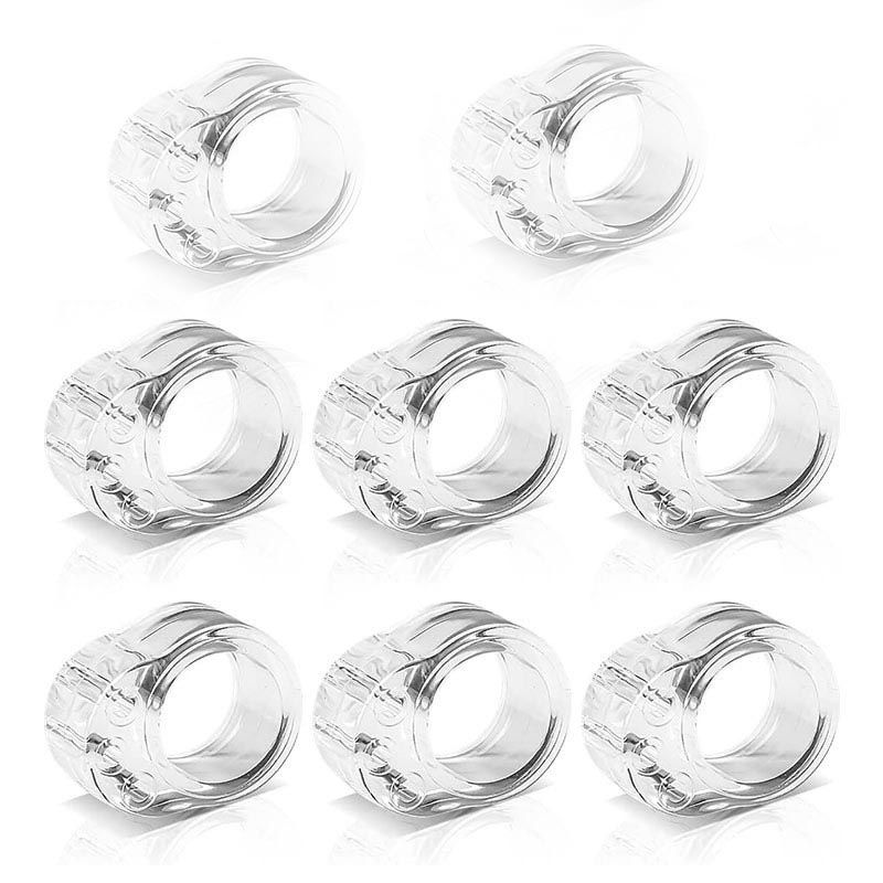 8-Pack Clear Door Handle Stops, 1.57\ V1237-ZY-506-0415