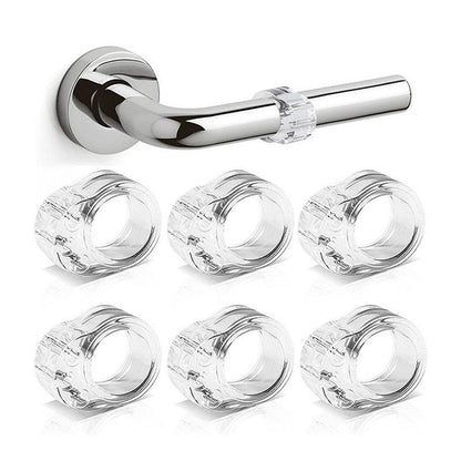8-Pack Clear Door Handle Stops, 1.57\ V1237-ZY-506-0415
