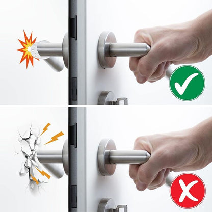 8-Pack Clear Door Handle Stops, 1.57\ V1237-ZY-506-0415