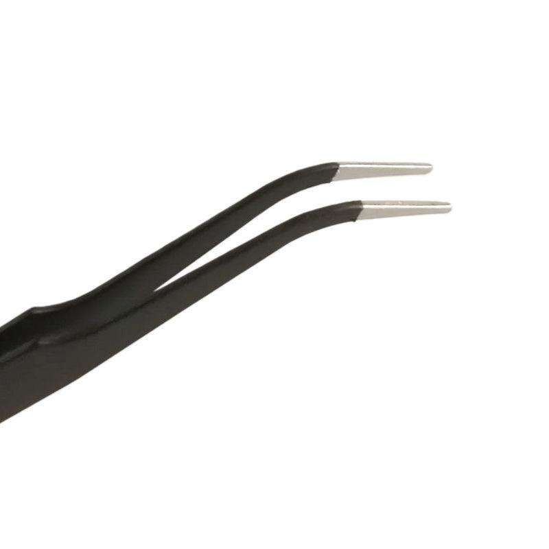 Black Tweezers for Nail Decorations and Eyelash Extensions V1237-ZY-506-0461
