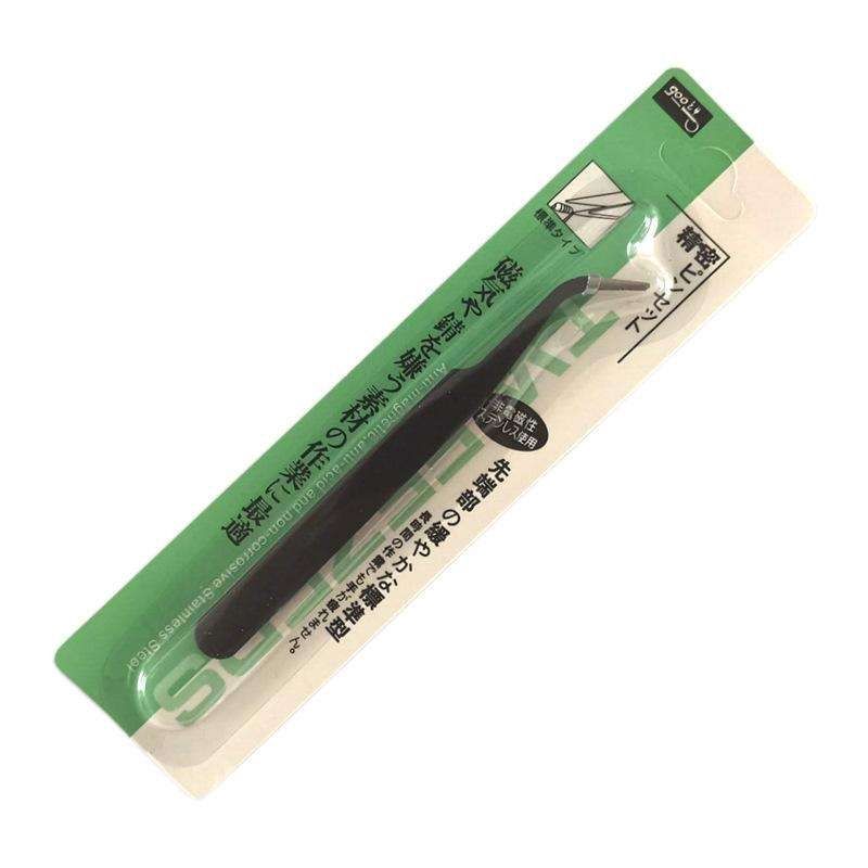 Black Tweezers for Nail Decorations and Eyelash Extensions V1237-ZY-506-0461