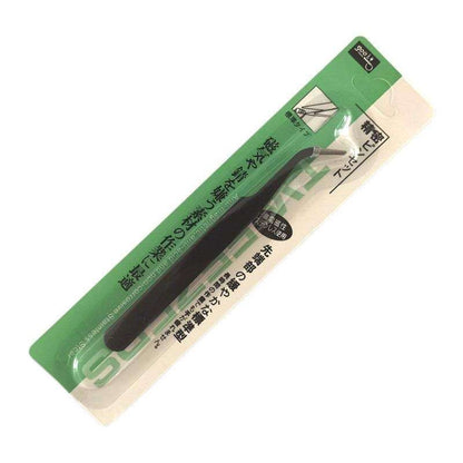 Black Tweezers for Nail Decorations and Eyelash Extensions V1237-ZY-506-0461