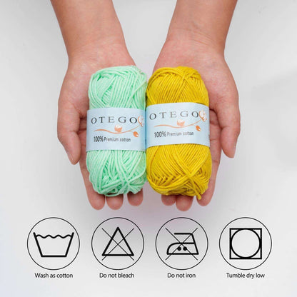 10-pack Cotton Yarn 150g MultiColor, for Knitting and Crochet V1237-ZY-506-0462