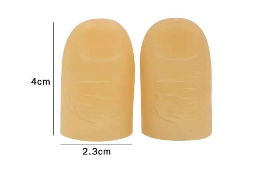 2pcs Magic Glow Thumb Lights for Party Tricks, Red V1237-ZY-506-0477