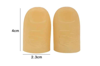 2pcs Magic Glow Thumb Lights for Party Tricks, Red V1237-ZY-506-0477