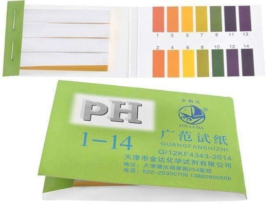 pH Test Litmus Paper, 80 pcs MultiColor V1237-ZY-506-0488