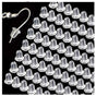 50pcs Earring Backs, Nickel-Free Latex Transparent V1237-ZY-506-0490