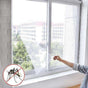 Mosquito Net White 130x150cm Cuttable, for Windows V1237-ZY-506-0498