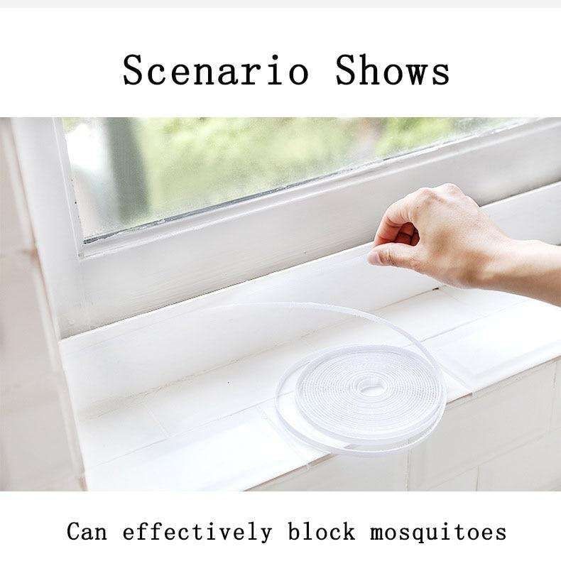 Mosquito Net White 130x150cm Cuttable, for Windows V1237-ZY-506-0498