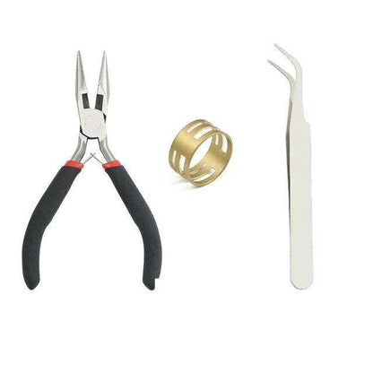 Jewelry Making Kit with Pliers, Wire and Rings - DIY Silver Gold Craft Supplies V1237-ZY-506-0499