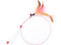 Cat toy with feathers, multicolor V1237-ZY-506-0503