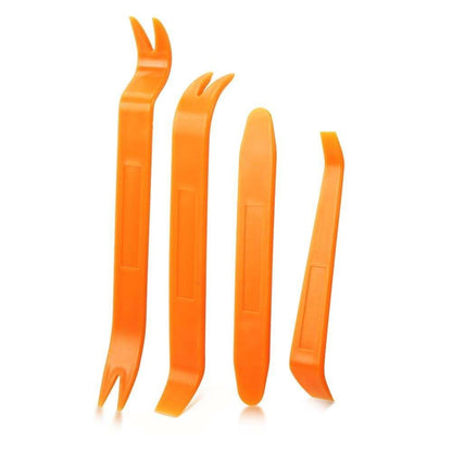 4-pack Car Panel Removal Tools, Orange V1237-ZY-506-0508