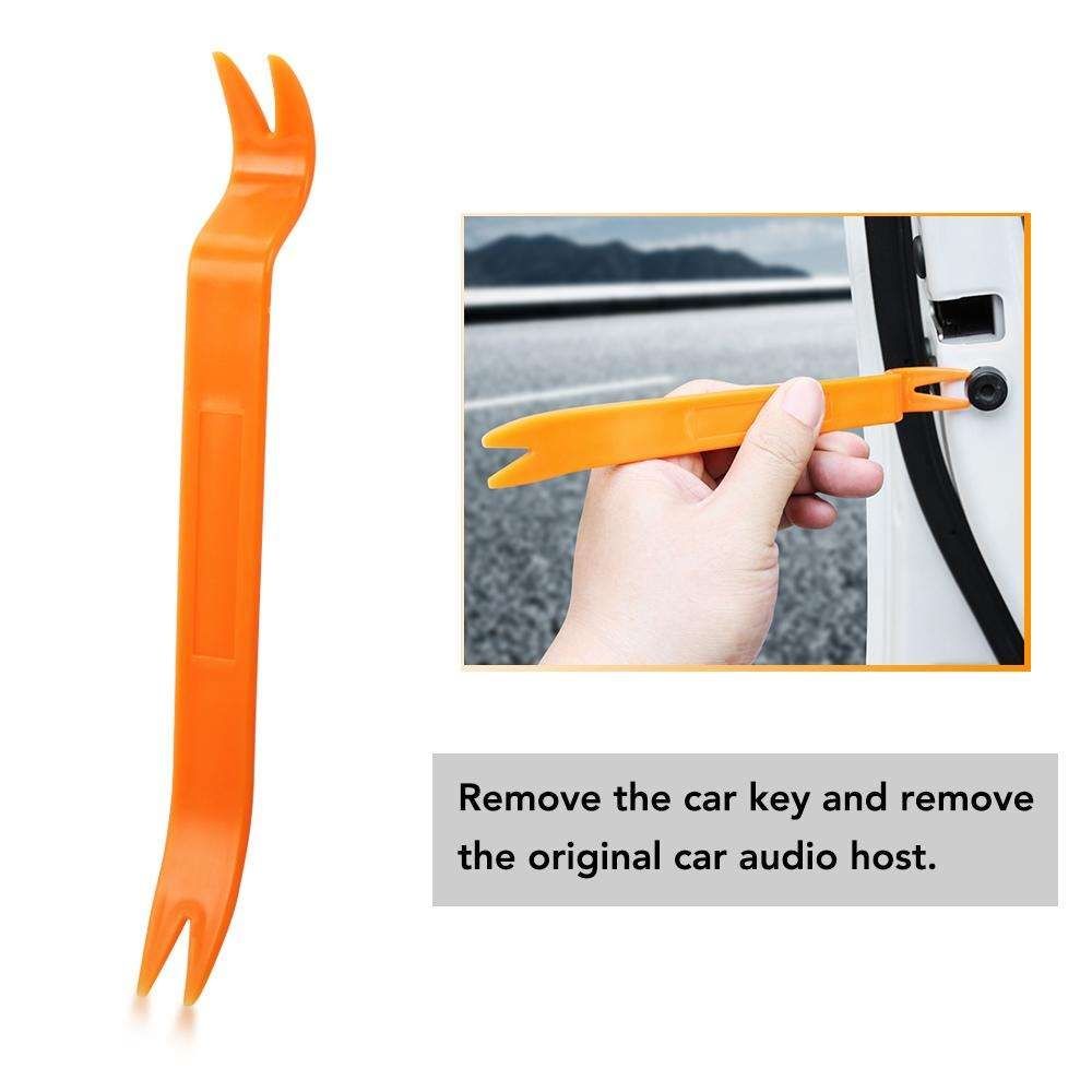 4-pack Car Panel Removal Tools, Orange V1237-ZY-506-0508