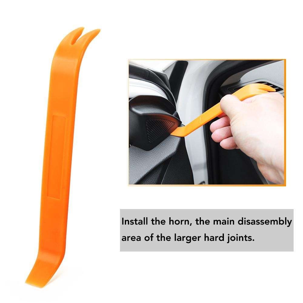 4-pack Car Panel Removal Tools, Orange V1237-ZY-506-0508