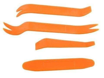 4-pack Car Panel Removal Tools, Orange V1237-ZY-506-0508