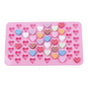 55 Hearts Ice Chocolate Jelly Mold, Pink V1237-ZY-506-0512